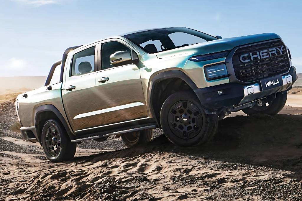 Picape da Chery está à venda no Uruguai e será produzida no Brasil