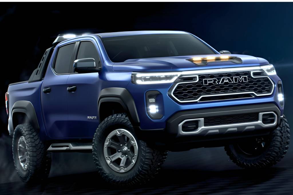 Ram Dakota 2026 terá três versões sem perder visual de carro conceito