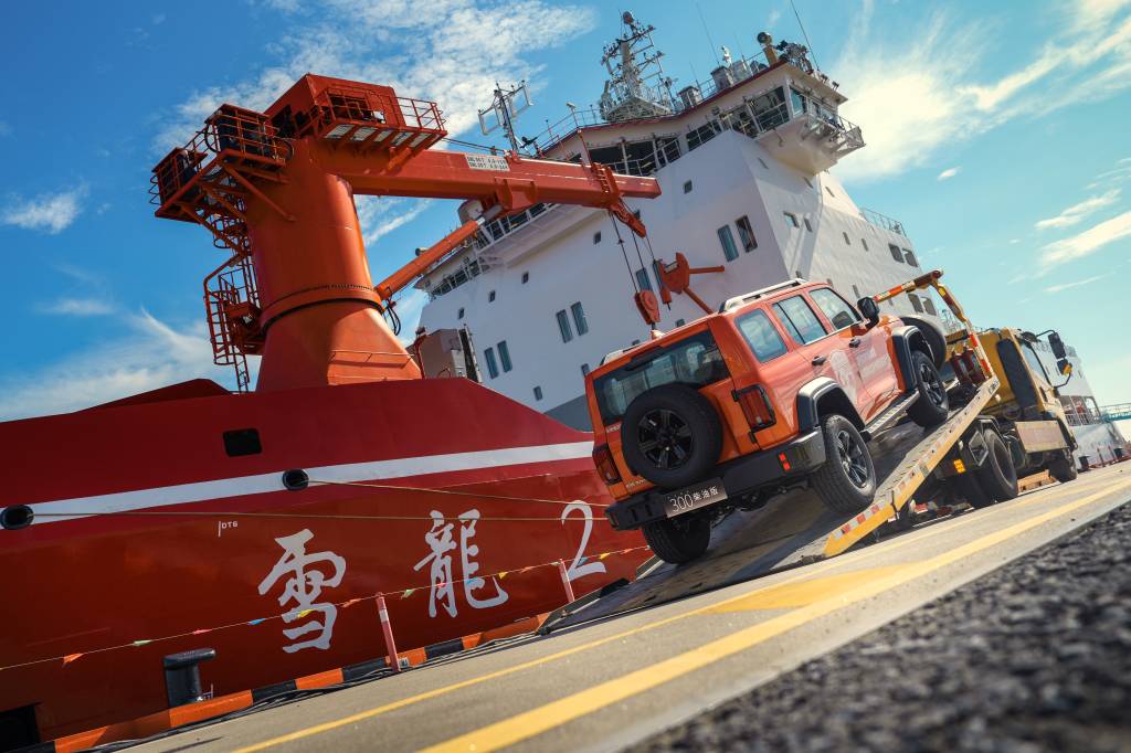 GWM Tank 300 é escolhido para enfrentar temperaturas de -30°C em missão polar