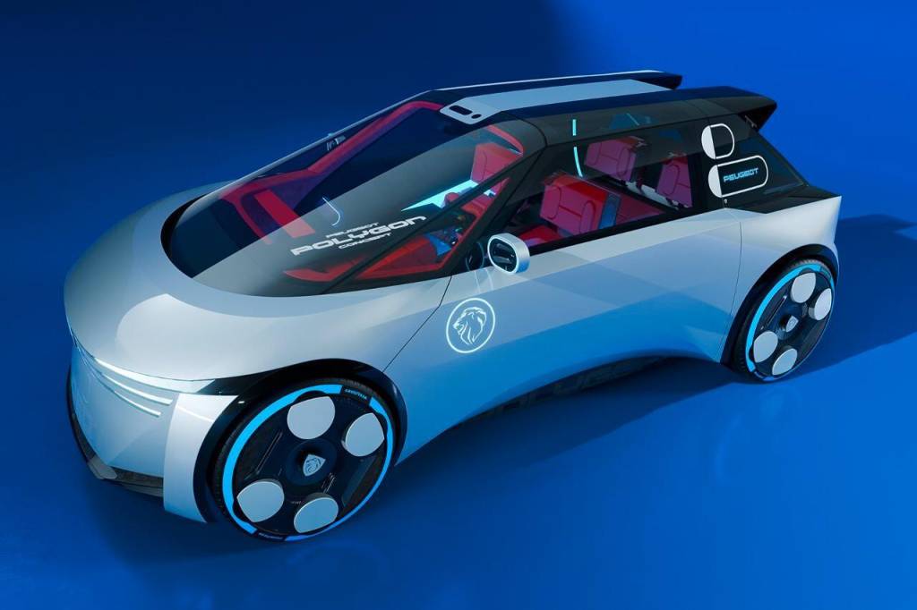 Peugeot Polygon antecipa futuro 208 que terá direção de Lexus