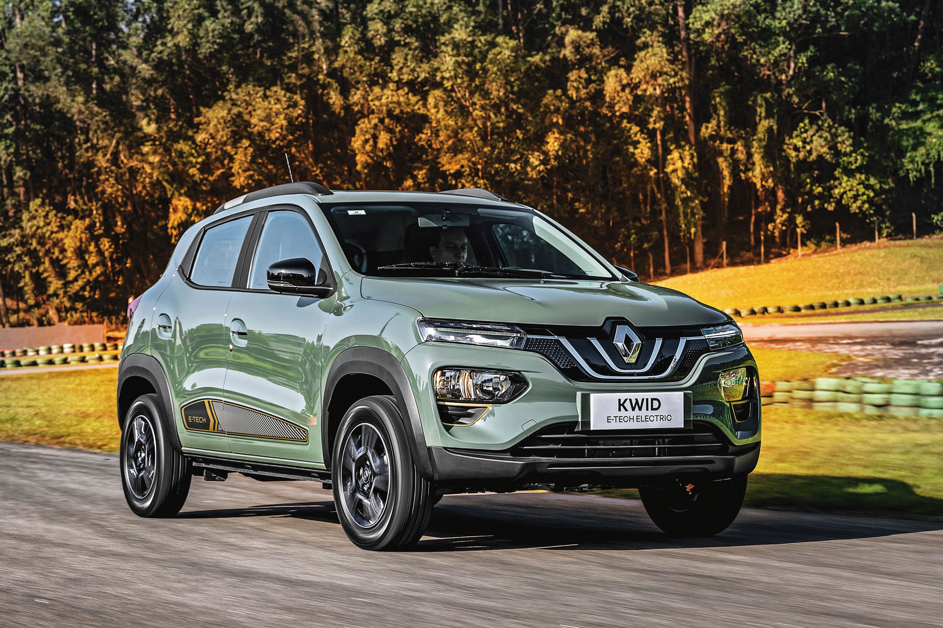 Renault Kwid E-Tech 100% El&eacute;trico. Foto: Rodolfo Buhrer / La Imagem / Renault