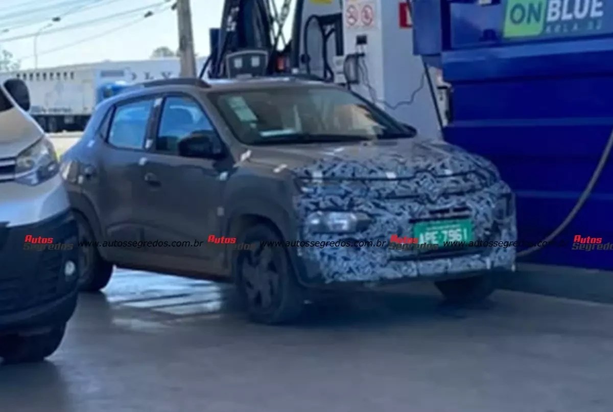 Renault Kwid 2027 em testes