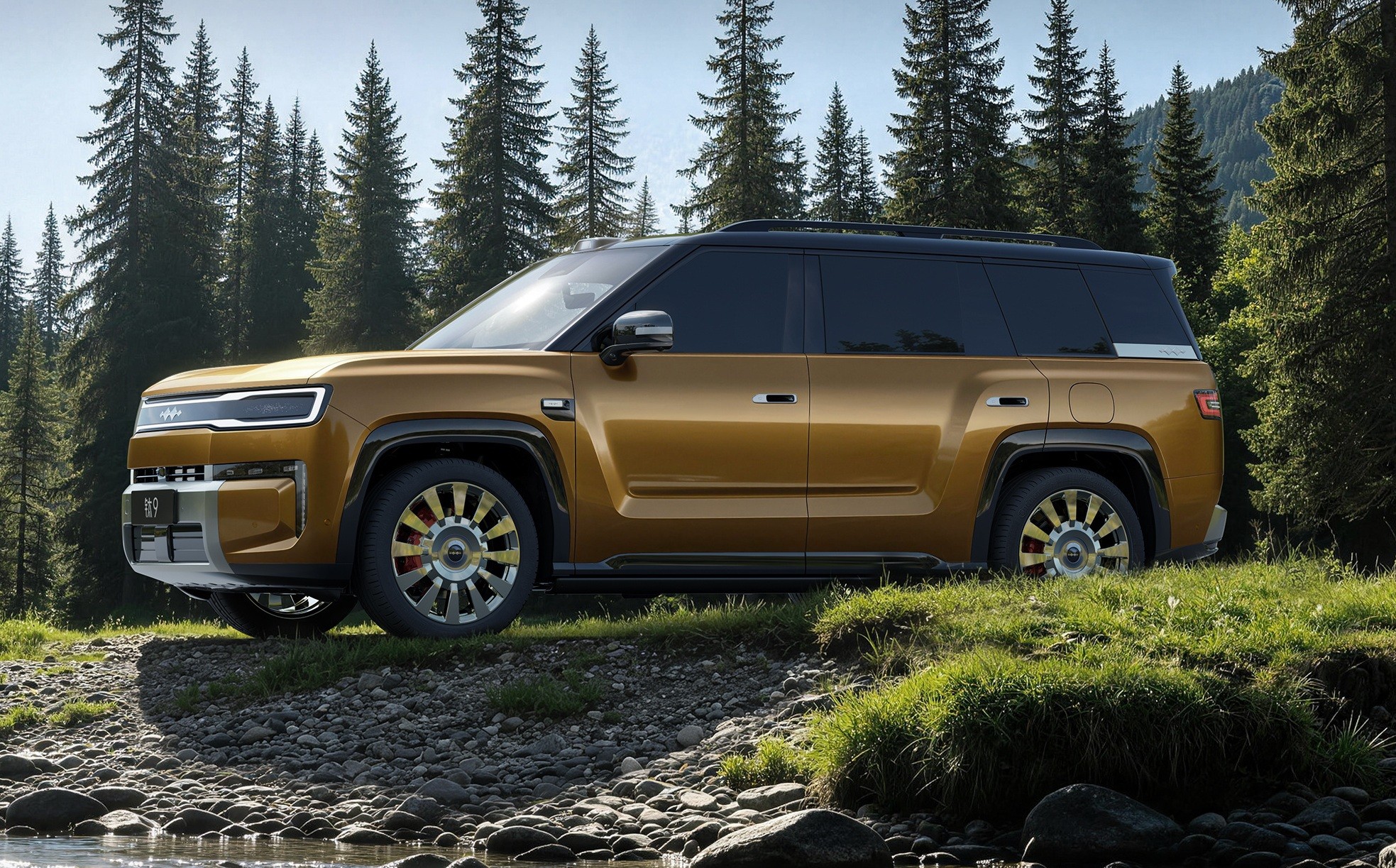 Fang Cheng Bao Ti 9 é SUV híbrido de seis lugares da BYD e roda 310 km como elétrico