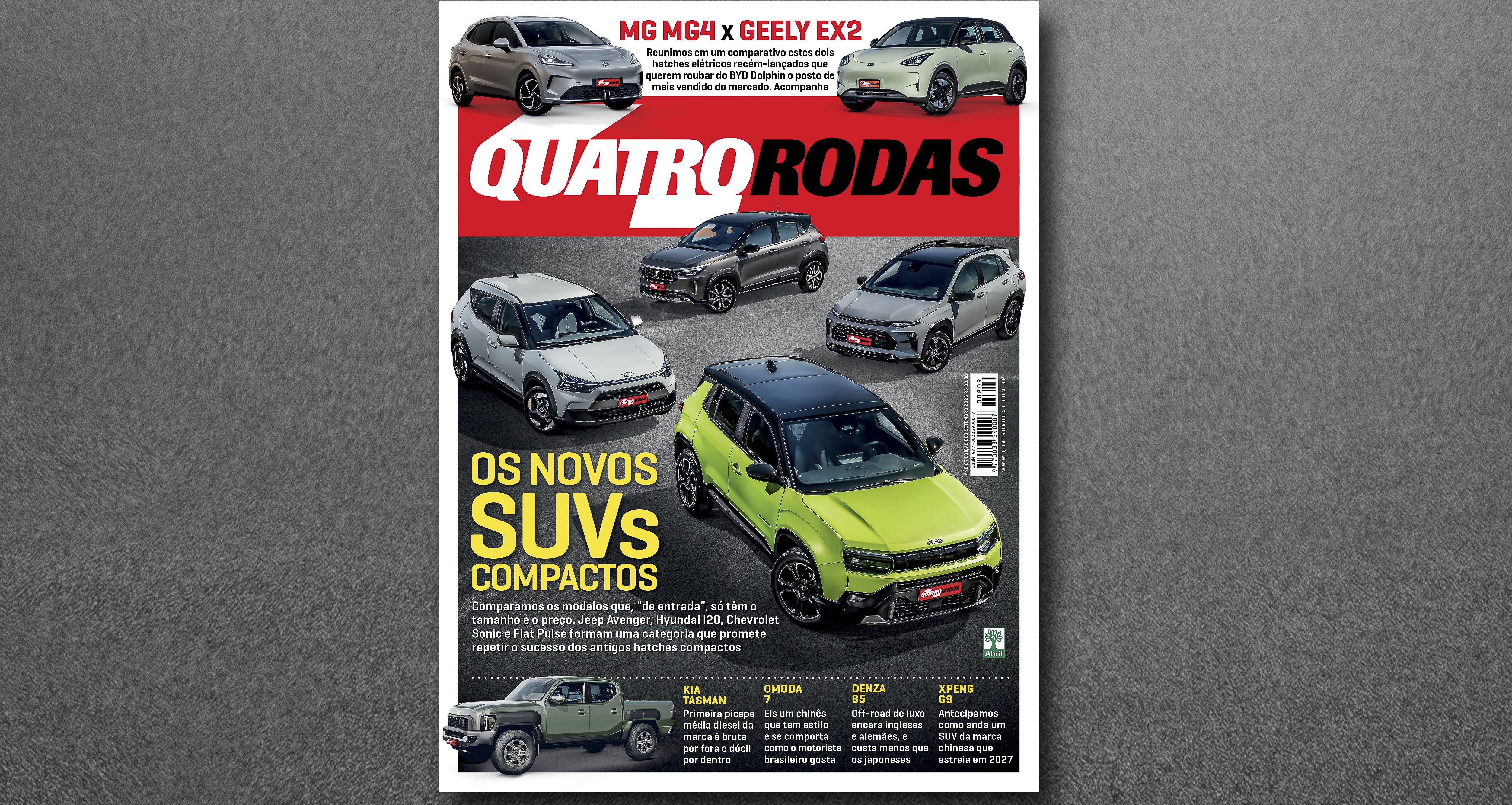 QR de setembro: Jeep Avenger enfrenta ‘sabatina’ contra os rivais