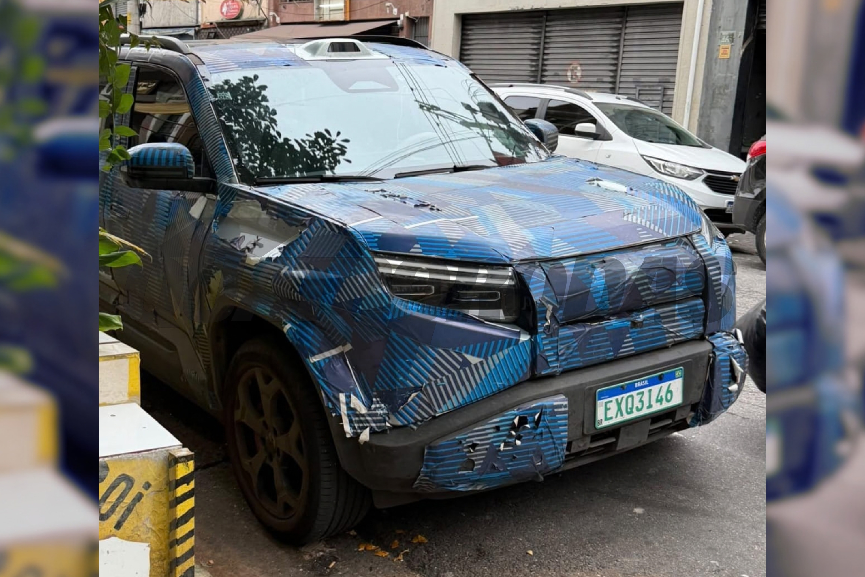 Denza B3 é flagrado em São Paulo; elétrico 4×4 de 510 cv estreia no Brasil ainda em 2026